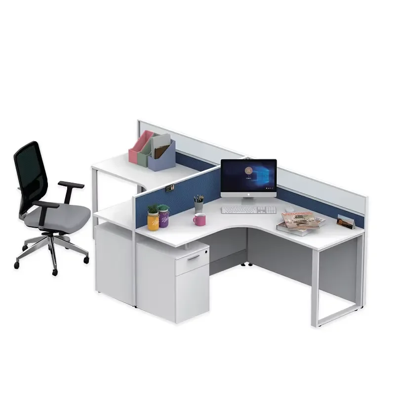 Modern Office Workstations with a Sense of Design, Multi-person Modular Office Panels, Durable Wood, Good Quality and Low