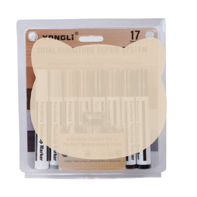 Fast Acting Wood Scratch Repair Pen Marker Kit 3 Seconds Fix Restore Tool for Wooden Floor Cabinet Furniture