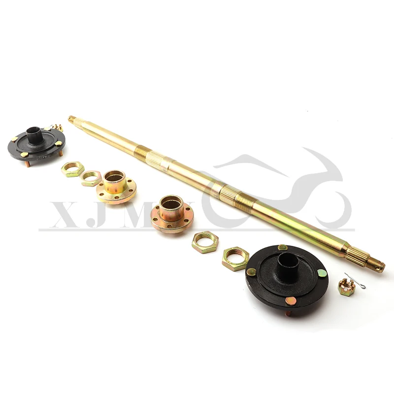 

82cm modified four-wheel go-kart ATV 125 150 200cc big bull rear axle flange assembly