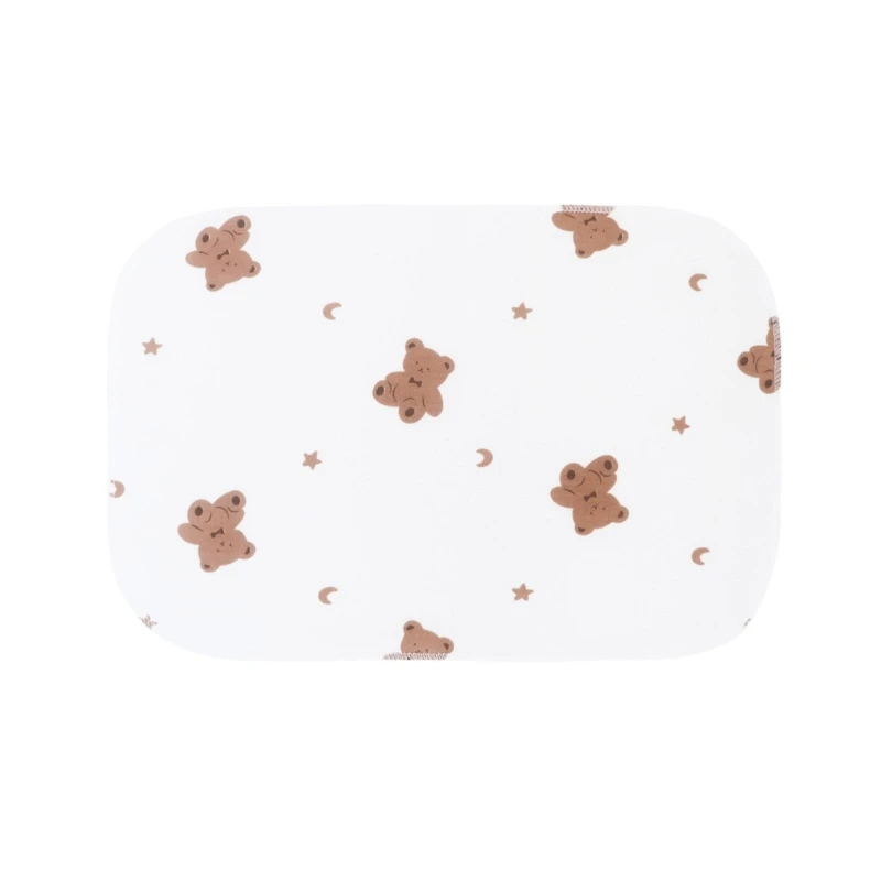 4pcs القطن رضع منشفة مربعة ناع