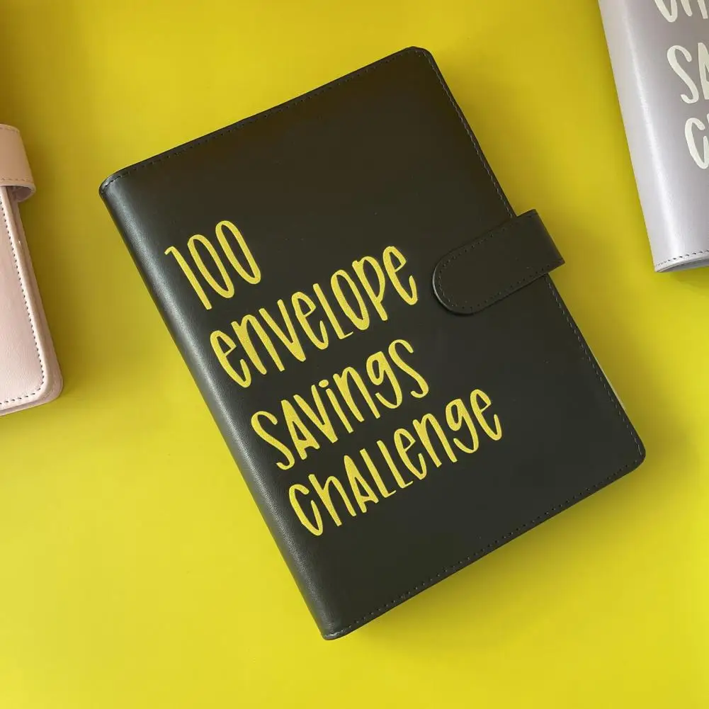 Envelope Challenge Binder Portable 100 Envelope Challenge Planning Notebook Flipchart Budget Flipchart Cash For Home Vacations