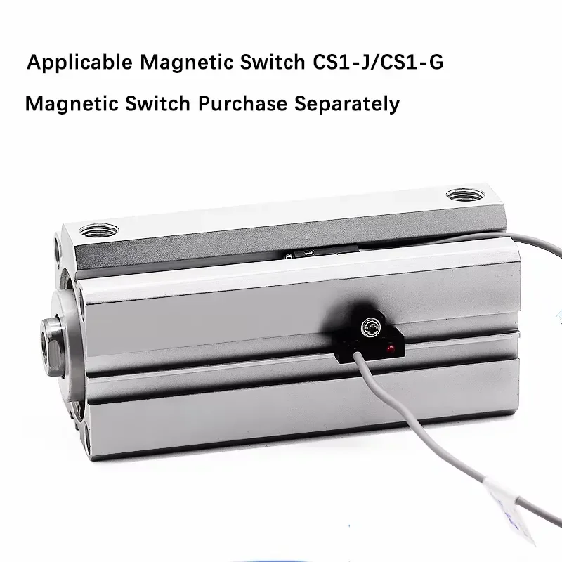 SDA32/40/50/63mm Bore 110 120 125 130 140 150mm Air Pneumatic Cylinder Lang Stroke Double Acting Compact Piston