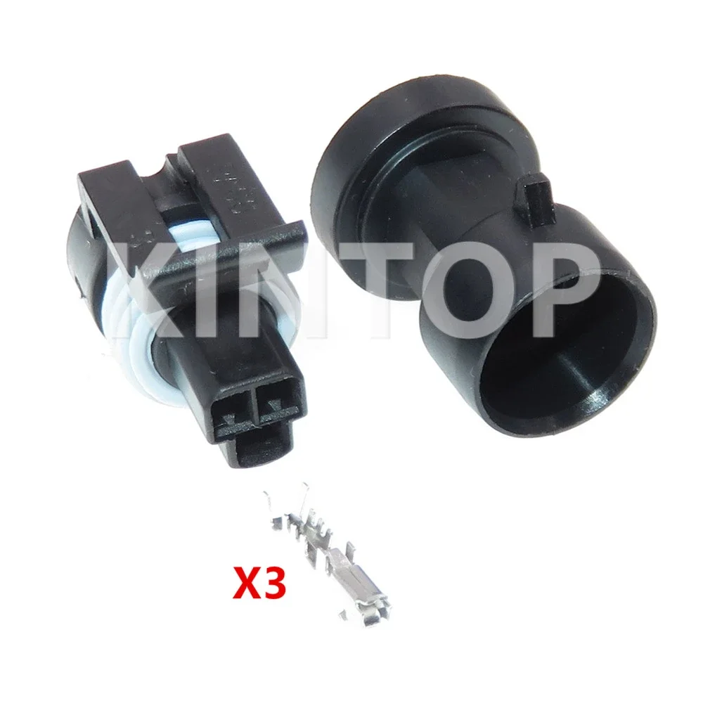1 Set 3 Pins Auto Throttle Sensor Waterproof Socket With Wire 12110192 12065287 Car Electric AC Assembly Sealed Connector - Detail 1
