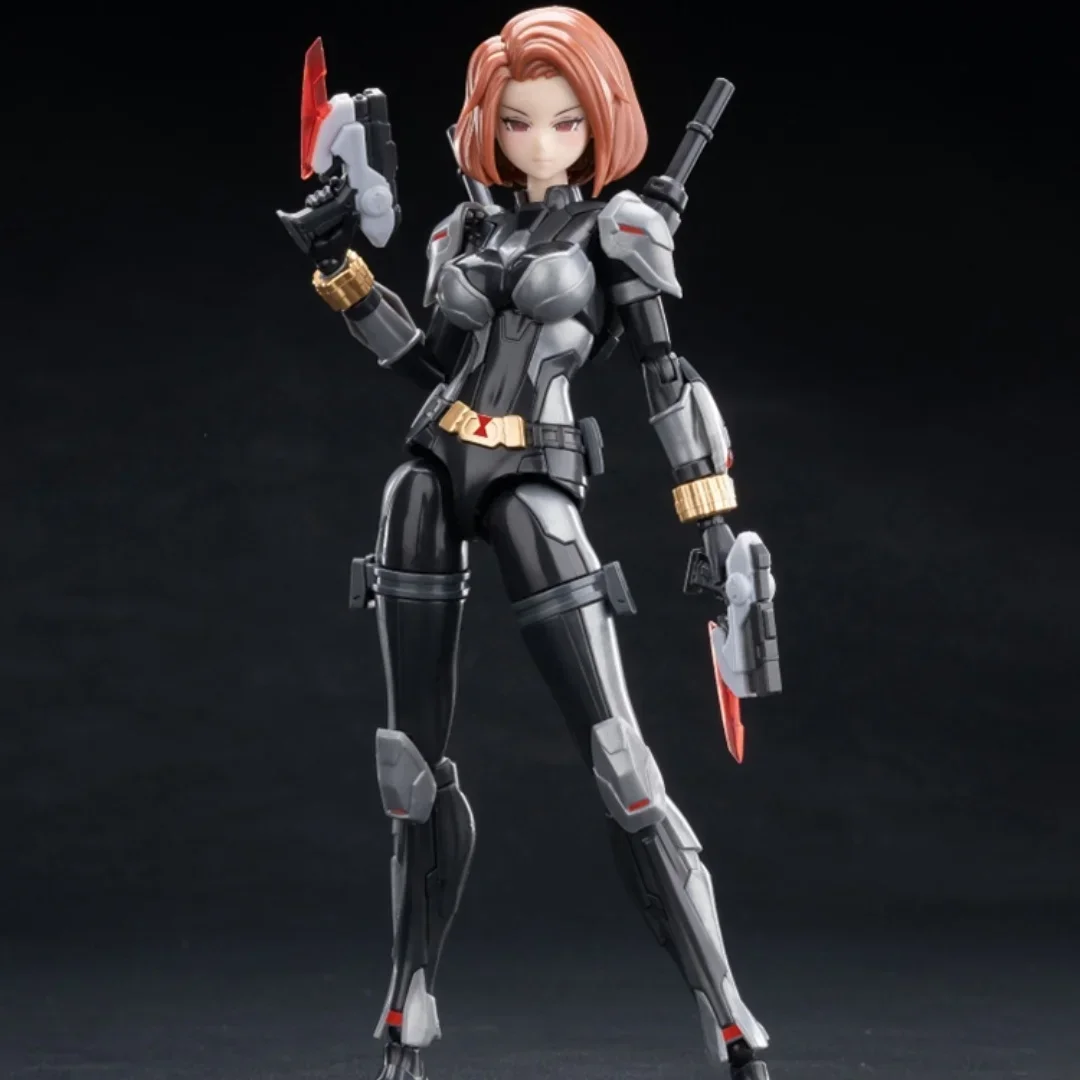 

16cm Black Widow Machine 80057 Marvel Action Figure Avengers Assembled A Movable Model Hand National Creation Mecha