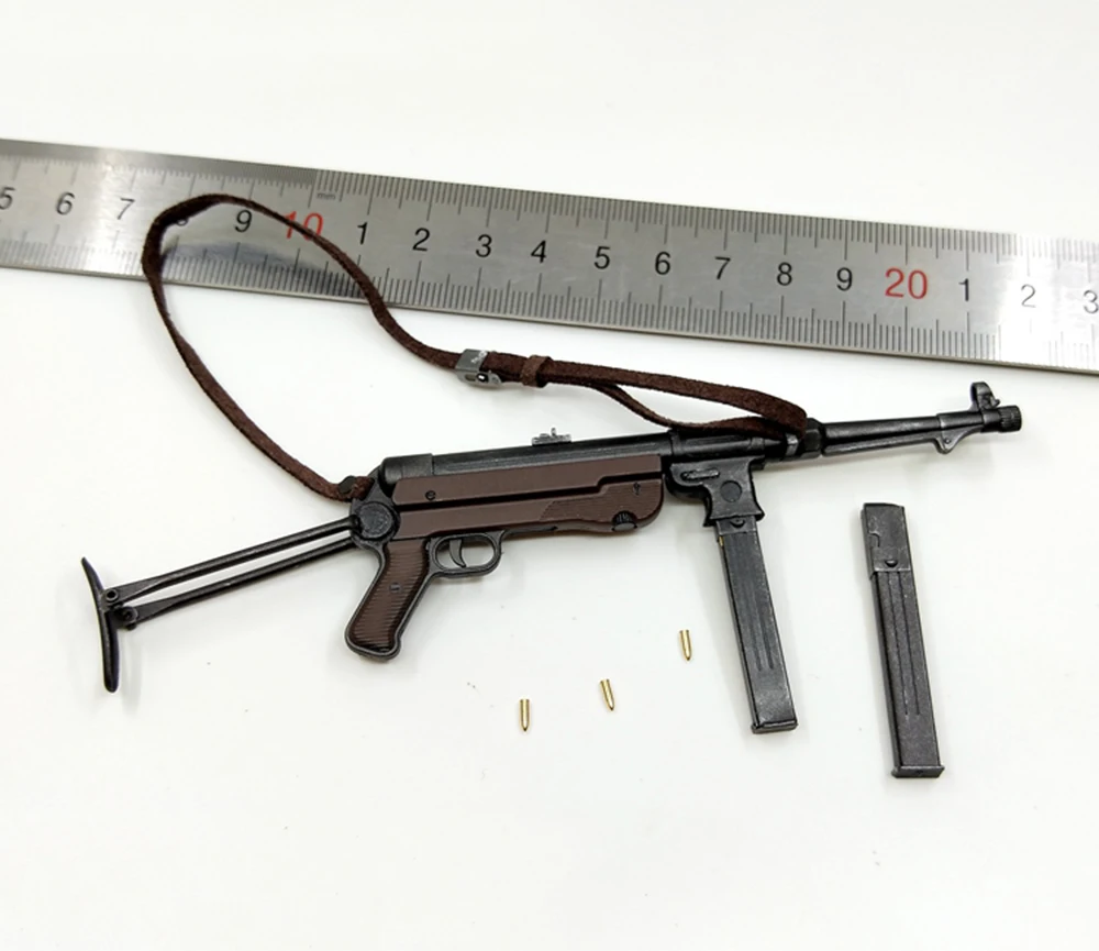 1/6 DID D80160 Series Soldier Mini Toys Model MP38 Klipsy do broni Pasują do 12-calowych figurek akcji do kolekcjonowania
