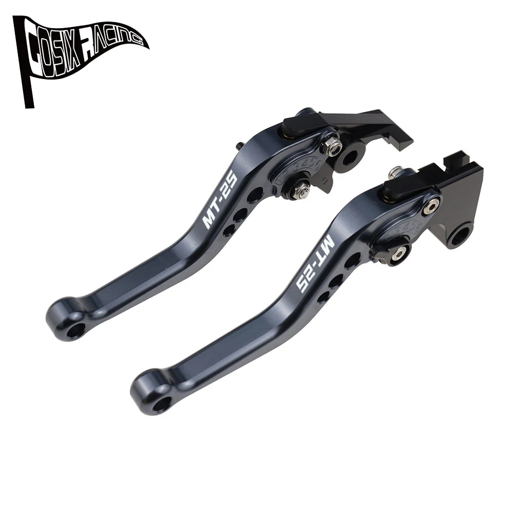 Fit For MT-25 MT25 MT 25 2015-2022 Motorcycle CNC Accessories Short Brake Clutch Levers Adjustable Handle Set
