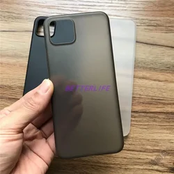 Shockproof Cover 0.35mm pp Clear Phone Case for google pixel 4 4a xl 5 6 7 7a 8 9 pro ultra Thin Fundas Carbon Back Hard PP