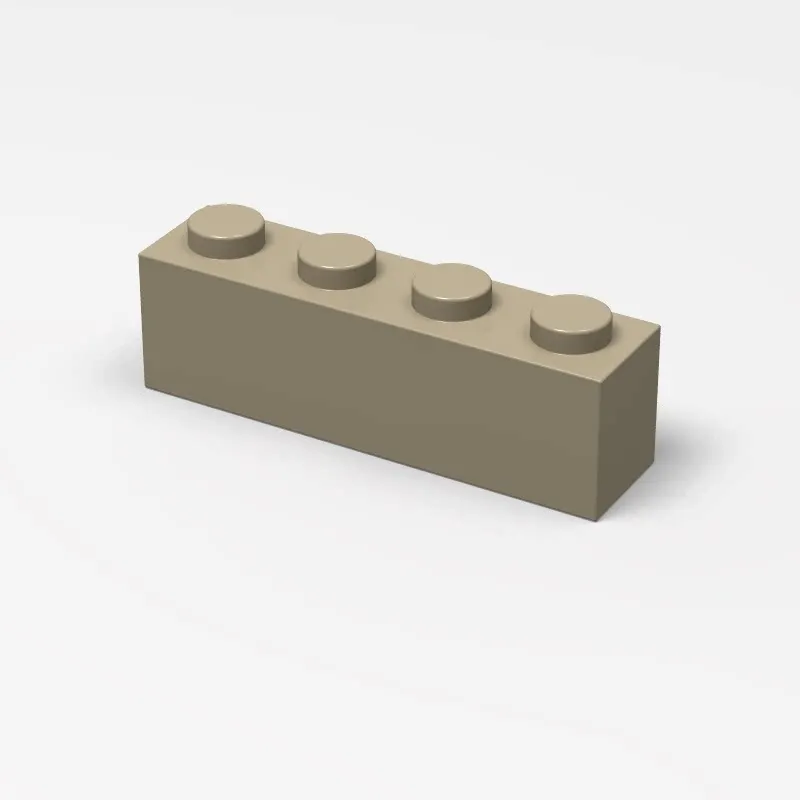 MOC 100PCS High-Tech 3010 3066 1x4 Bricks Building Blocks Puzzle Particle Plate Board Educational Toy Children Birthday Gifts