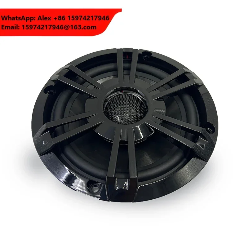 New Waterproof Aluminum Loudspeaker For Outdoor Yacht UTV Bathroom Use Compatible Marine Stereo IP66 Rated Retrofit/Upgrade