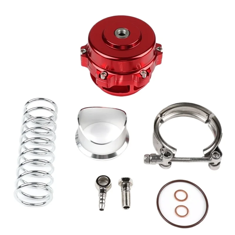 FOR Automotive Turbo Pressure Relief Valve 50MM BOV with Clamp Fittings Universal Bleed Exhaust Valve Exhaust Valve