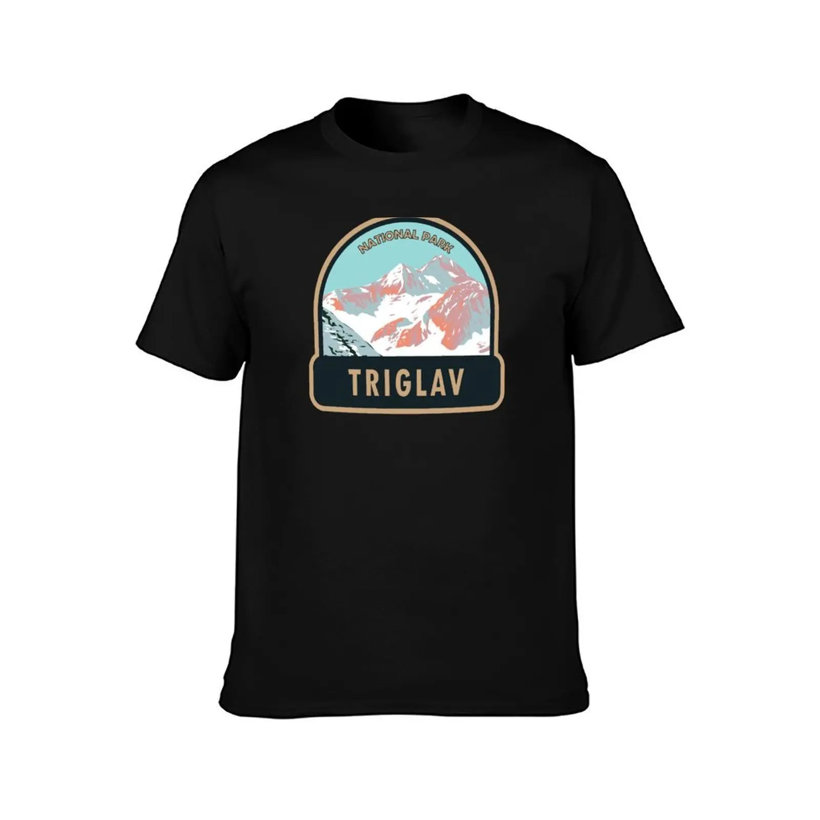 Triglav National Park Mount Triglav Slovenia T-Shirt Summer Casual Cotton Tee Oversized Streetwear Tops Vintage Graphic Print