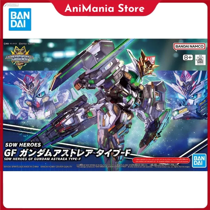 

В наличии-Bandai Genuine SDW HEROES GF GUNDAM ASTRAEA TYPE-F-B CAPTAIN QAN[T] Аниме Фигурка Робот Сборка Модель Игрушки Подарок