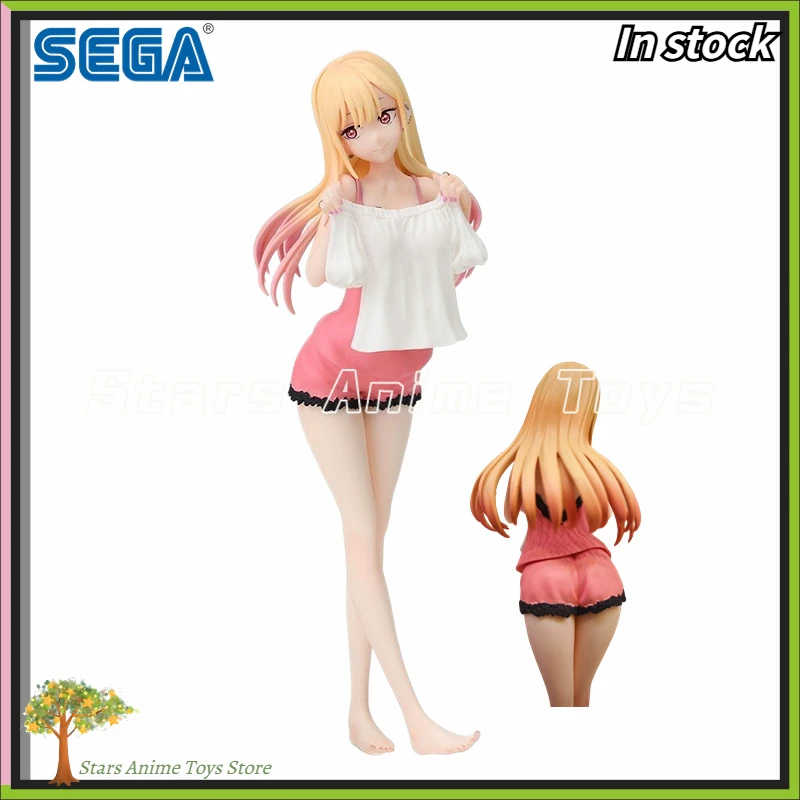 

Original SEGA Luminasta My Dress Up Darling MARIN KITAKAWA Try on Moment Anime Handmade Model Collection Toy