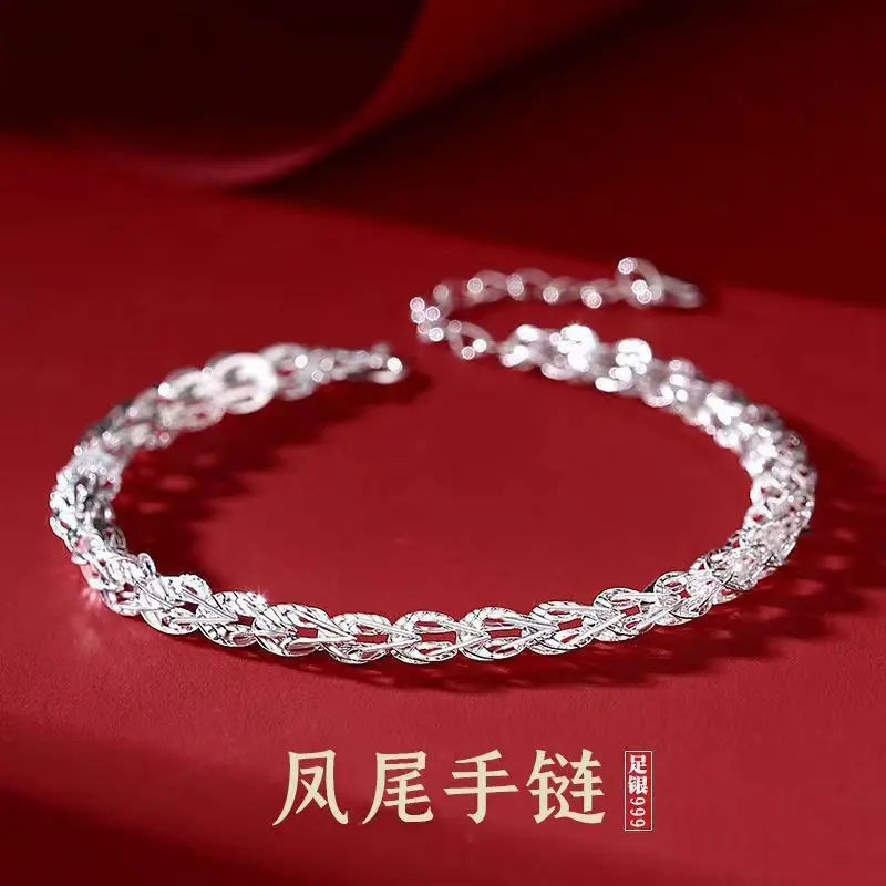 

Браслет с хвостом из стерлингового серебра на день рождения подруги