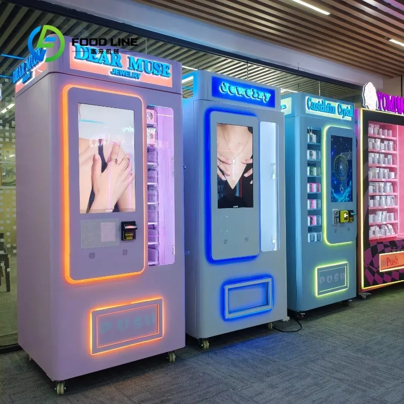 Customized Nail Art Vending Machine Custom 24H Self-Service Beauty Nail Vending Machine for Mall