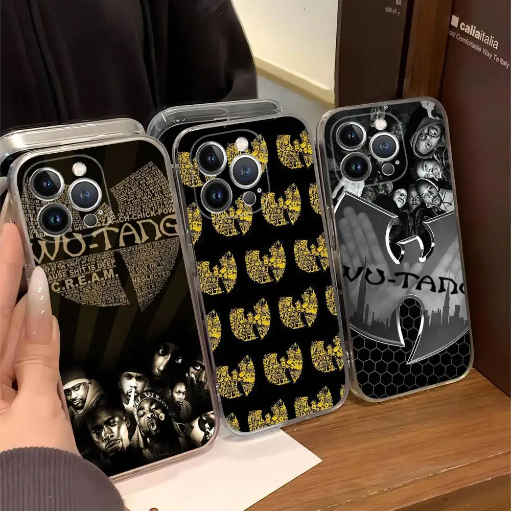 

Singer W-WU-T--TANG Phone Case For IPhone 16 15 14 11 12 13 Mini Pro XS Max Cover 6 7 8 Plus X Funda Shell