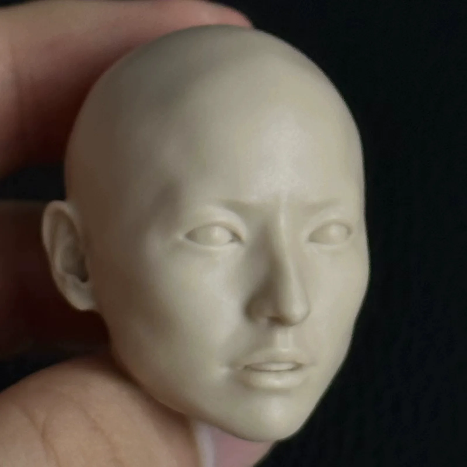 Head Carving  Masami Nagasawa Japanese Star Doll Unpainted 1/6 Scale Female Soldier Model For 12Inch Action Figure Figure