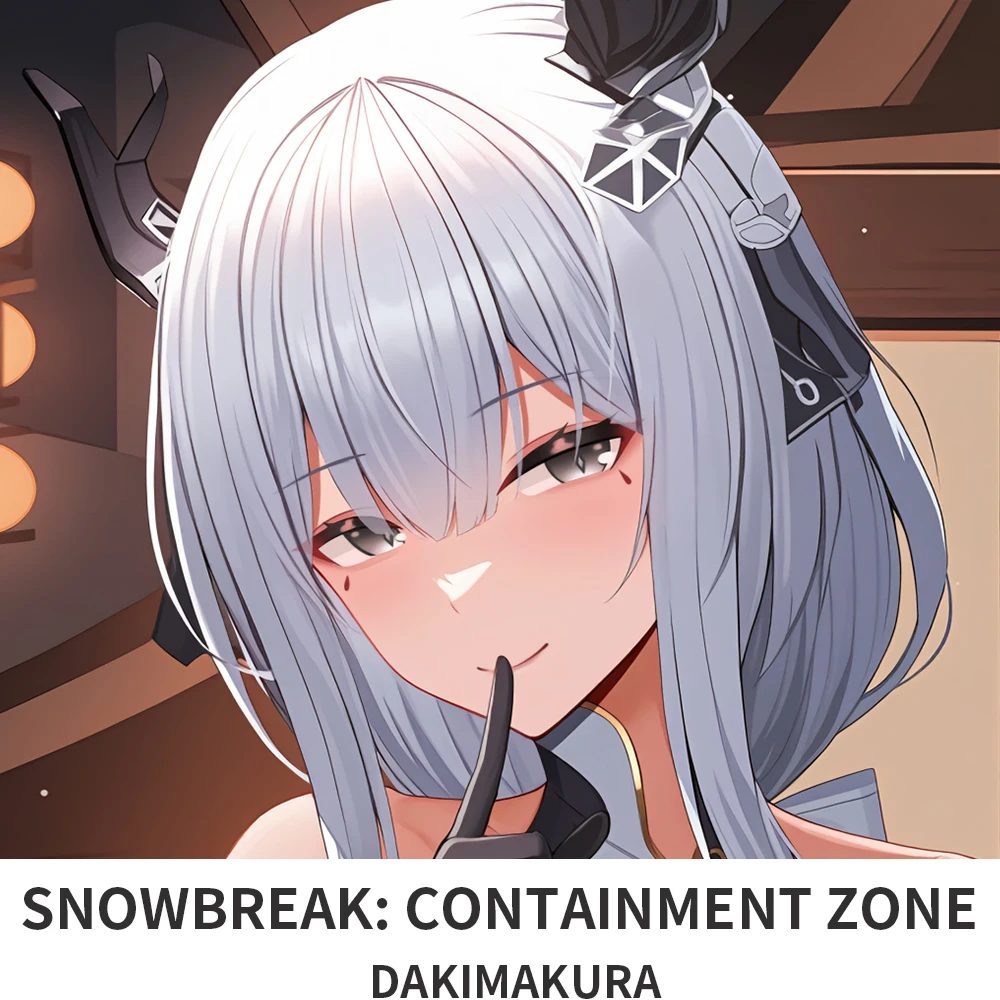 Snowbreak Containment Zone Dakimakura Hugging Body Pillow Case Ji Chenxing Anime Cosplay Otaku Cushion Cover Bedding