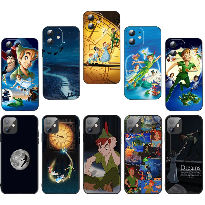 

X11 Disney Peter Pan Soft Silicone Case for Samsung Galaxy S21 S23 FE S24 Ultra Plus A15 A25 35 A54 A55 5G Caver