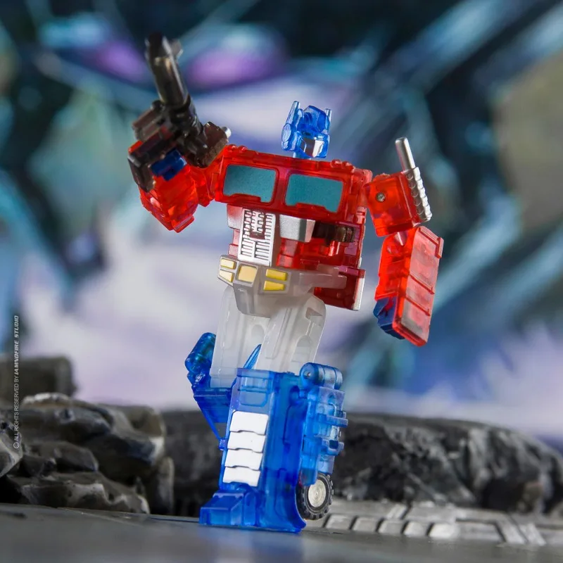 在庫あり DWE04F カラー透明 OP コマンダー オリジナル 小規模変形玩具 アクションフィギュア コレクション ギフト