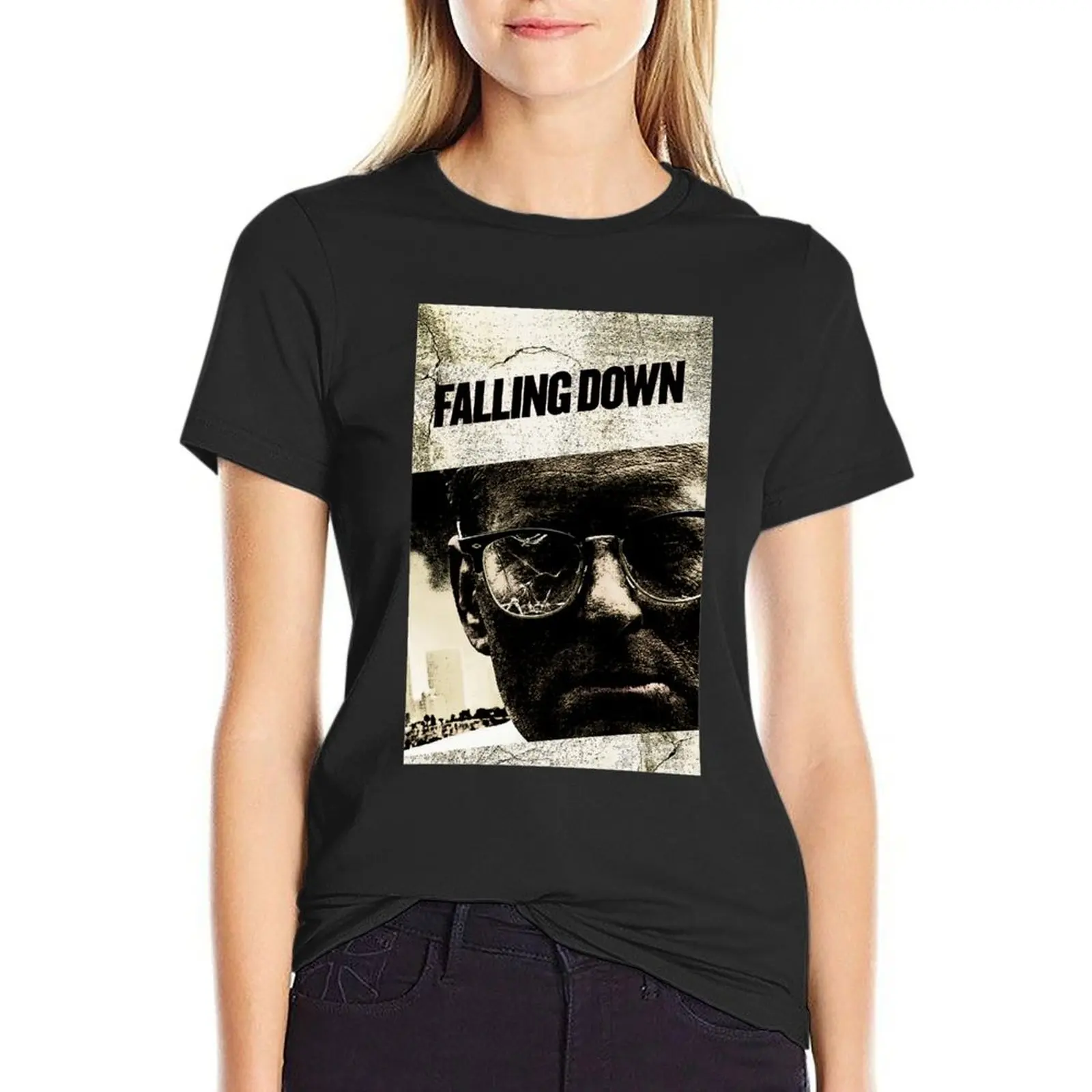 People Call Me Falling Down Movie Wallpaper Cool Gifts T-Shirt graphics summer top summer clothes for Women