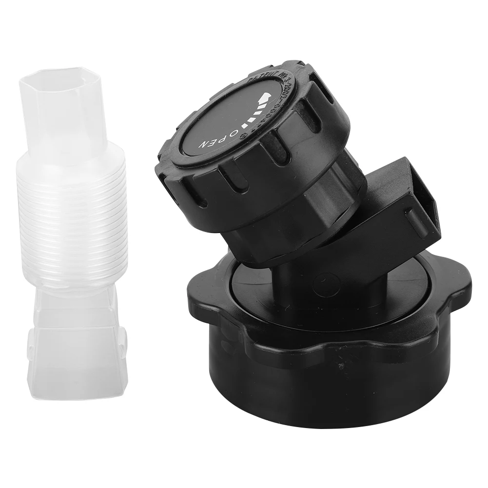 Portable Faucet Replacement with Extender Hose Water Container Faucet Camping Water Jug Tap for Water Tank Bucket
