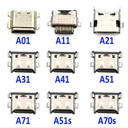 Port de charge micro USB pour Samsung, connecteur S6, chargeur pour Samsung A10, A02S, A32, A01, A11, A12, A20S, A21, A21S, A30S, A50S, A52, Alaqué S, A71, 50 pièces