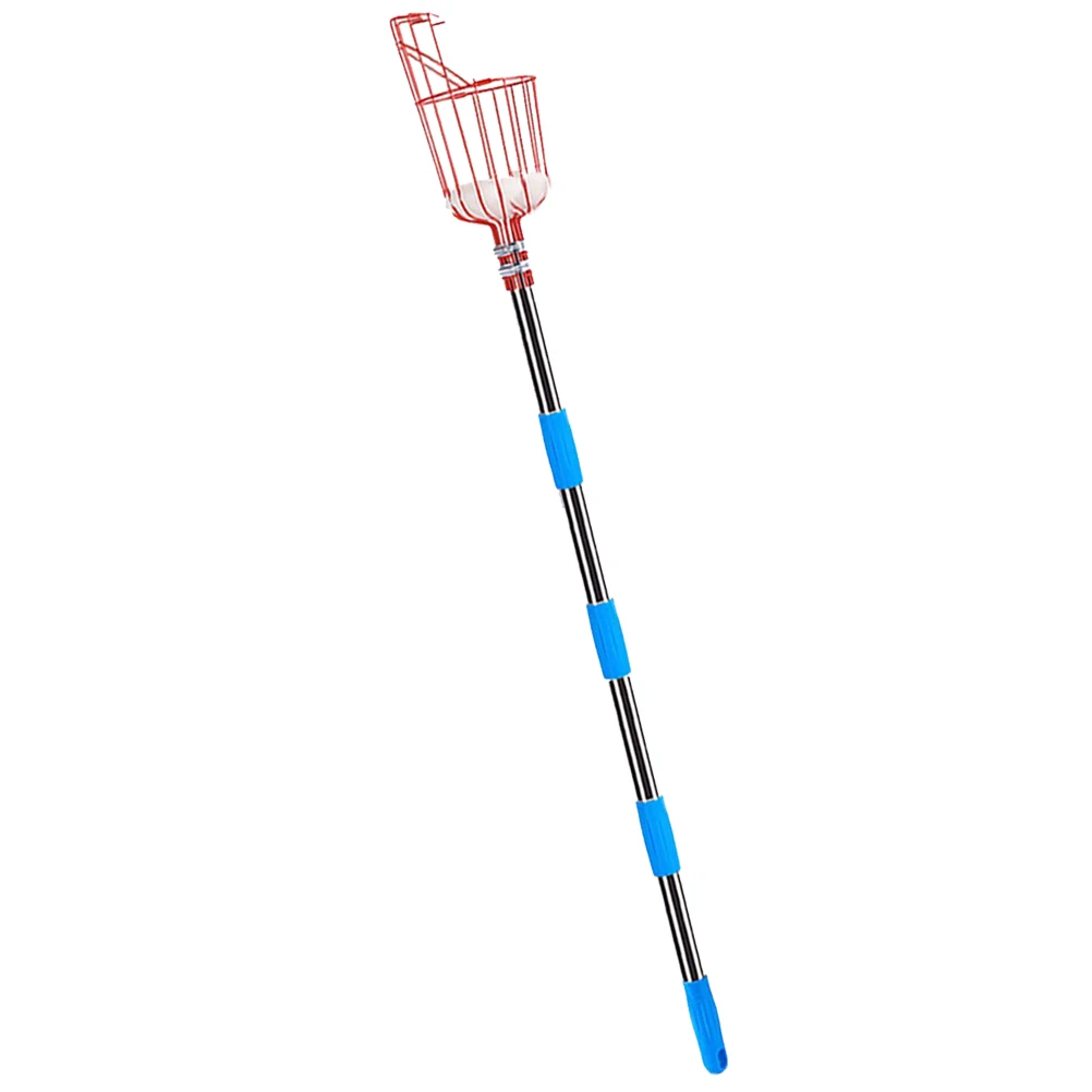 

Fruit Picker Tool Gatherer Harvester Basket Pole Stainless Steel Lightweight Durable Fruit Picking Garden Farm Park