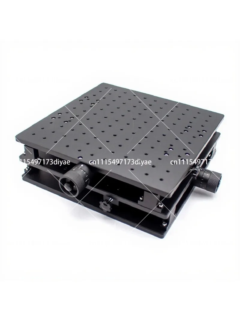 XY Manual Translation Stage 300x300x100mm 150x150mm Travel 70kg Load Capacity for Laser Marking Machine