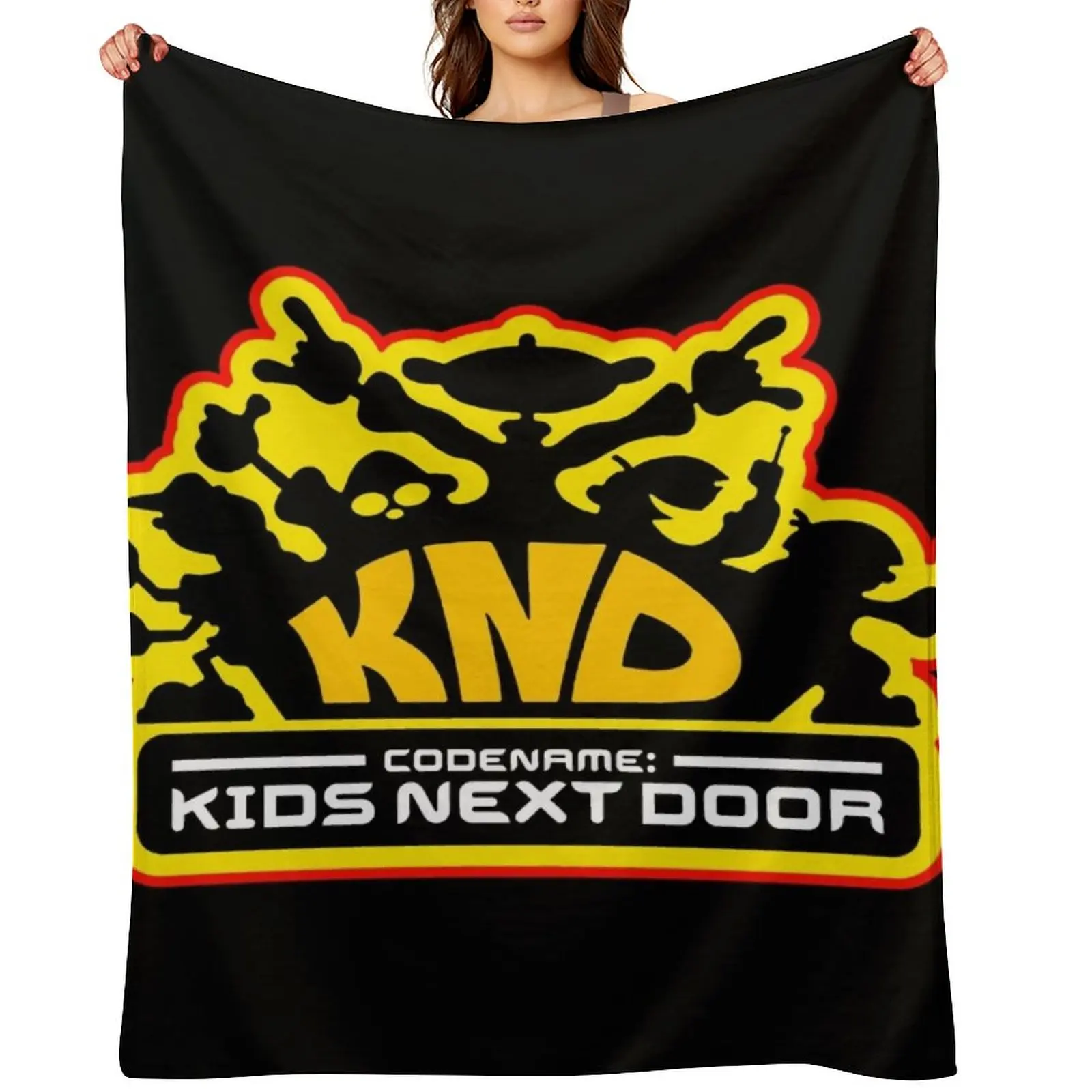 

Codename: Kids Next Door Throw Blanket Nap Travel For Baby christmas gifts Blankets