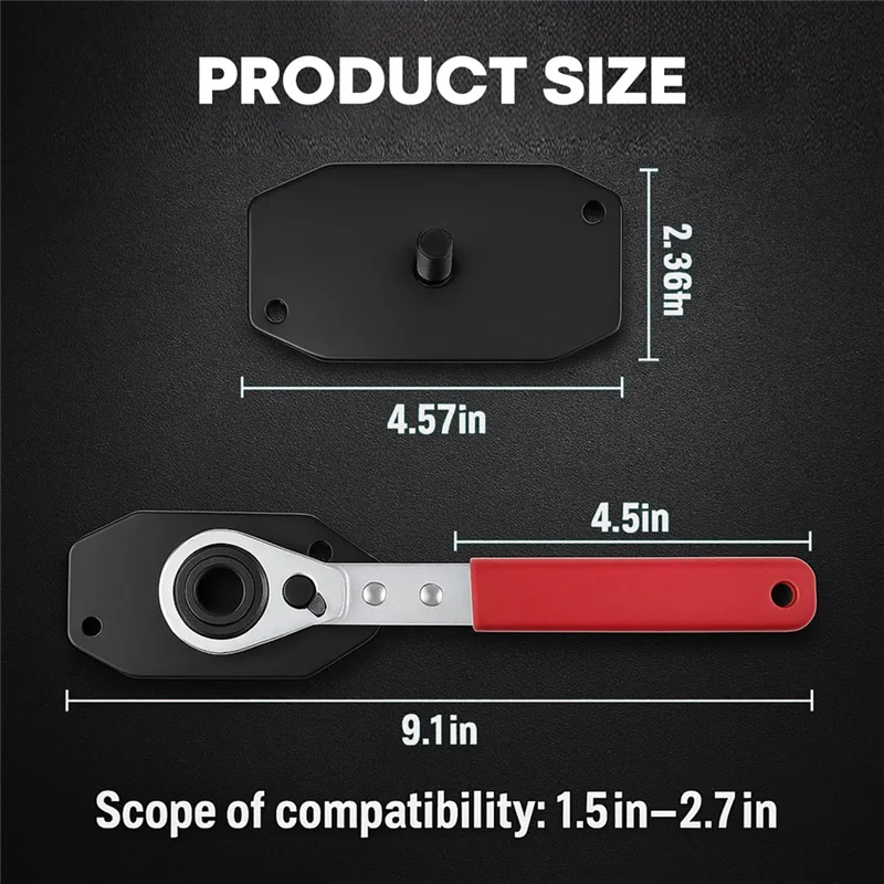 

Carbon Steel Brake Caliper Compression Tool With 4 Hooks, Cali, Carbon Bra Tool, Cal Tool Red-A54R