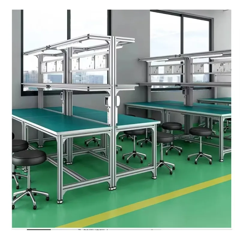 Lab Furniture Workbench Electronic Laboratory Table Anti-staticheavy Table Esd Workbench Lab Bench Electronic