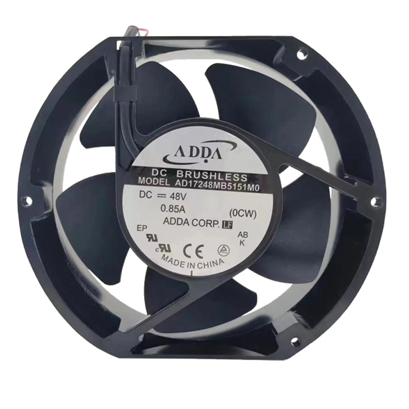 

AD17248MB5151M0 AD17224DB5152M0 DC24V 48V 172x150x51mm 17251 Industrial Axial Fan Inverter Cabinet Power Supply Heat Dissipation