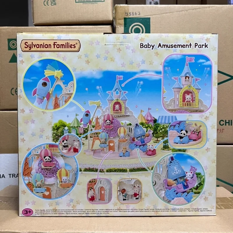 Sylvanian Families Calico Critters Girl Kids Toys Miniature Furniture Anime Figures Doll Toys For Children Baby Amusement Park