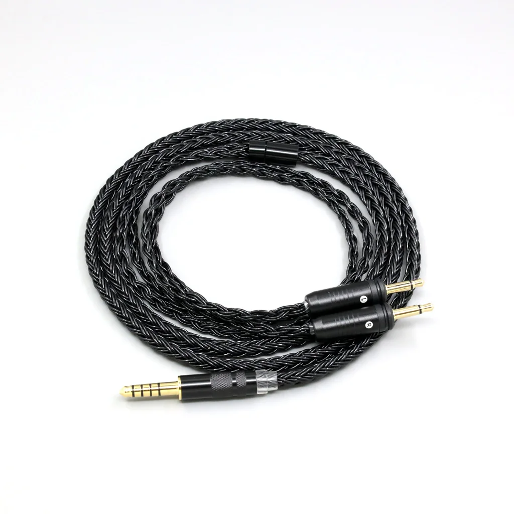 16 الأساسية سماعة كابل ل البؤري واضح Elear Elex Elegia Stellia Celestee مشرق سماعة أسود مضفر 8879