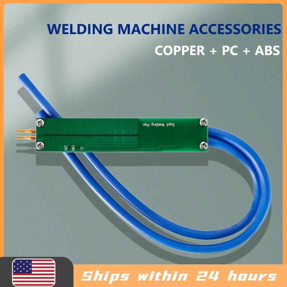 

Регулируемый электрод для точечной сварки, многофункциональный паяльный штырь для DIY, антиокислительный, огнезащитный, для аккумуляторов 18650
