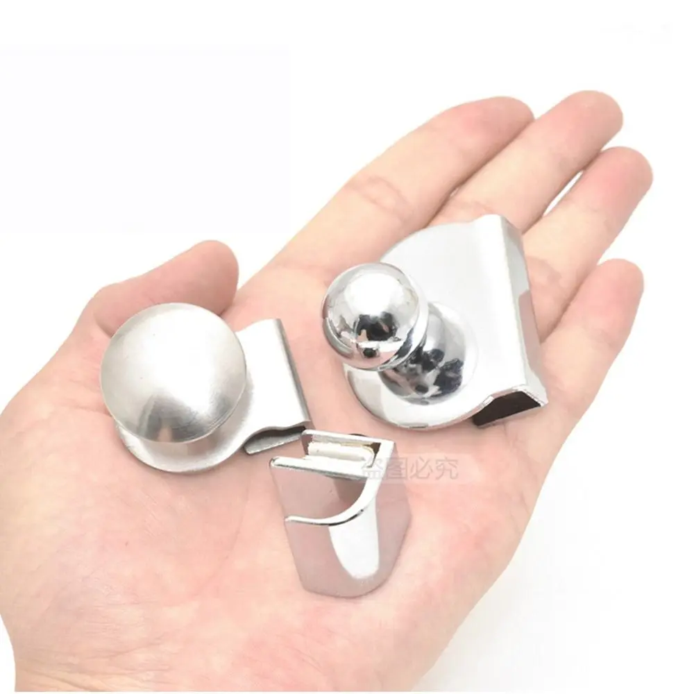 Steel Plank Clip Fixed Clip Furniture Hardware Glass Mirror Hinger Glass Clip Cabinet Handle Glass Door Handle Glass Clamp