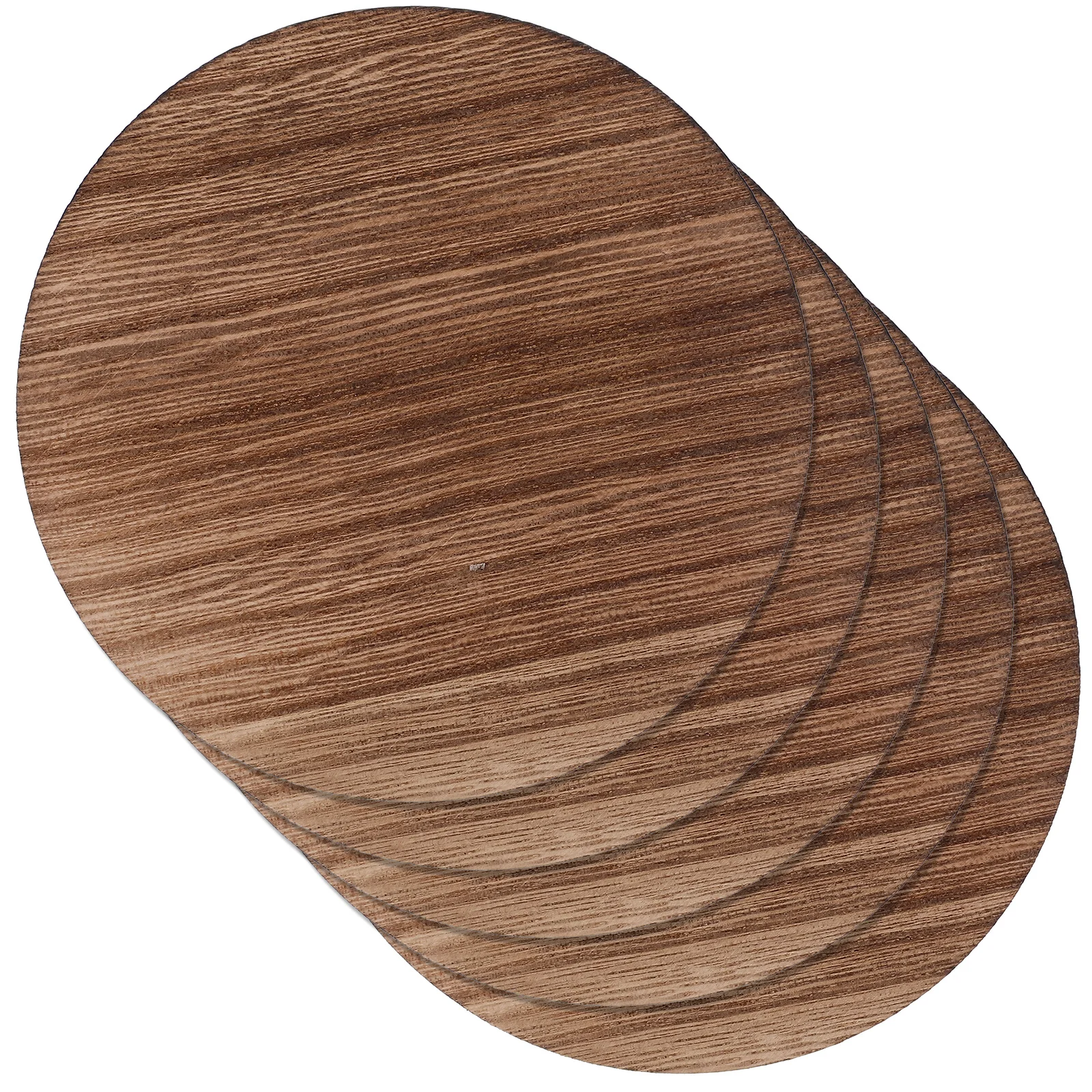 5 قطعة شرائح الخشب الطبيعي متعددة الوظائف لحامل عرض الحرف اليدوية والوقايات حامل عرض شرائح الخشب طويلة الأمد #6