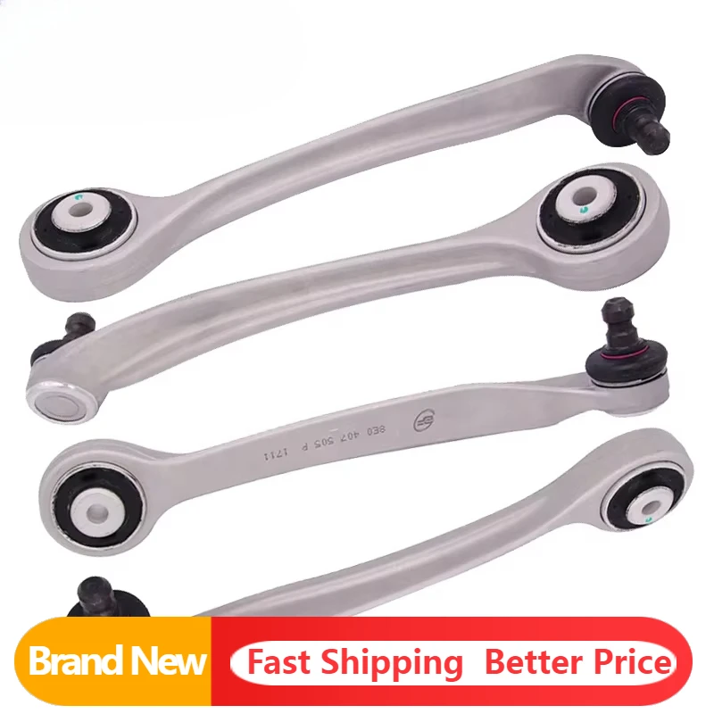 

4 шт. комплект верхнего рычага передней подвески для Audi A4 A4 Quattro 1996-2008 для VW Passat 1998-2005 8E 0407505 A 8E 0407506 A