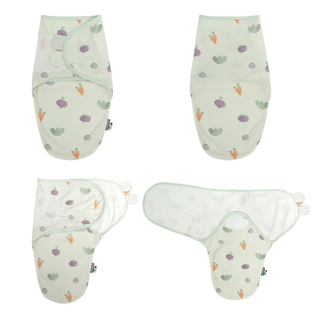 0-6Months Newborn Baby Sleeping Bag Summer Thin Soft 100% Cotton Comfort Newborn Swaddle Wrap Anti Startle Baby Sleepsack