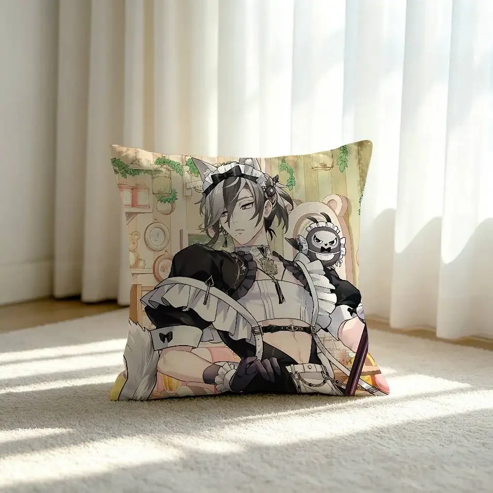 N-Nu C-Carnival Game Customizable Square Pillowcases, Stylish And Soft, Perfect For Beds, Cars, And Sofas.