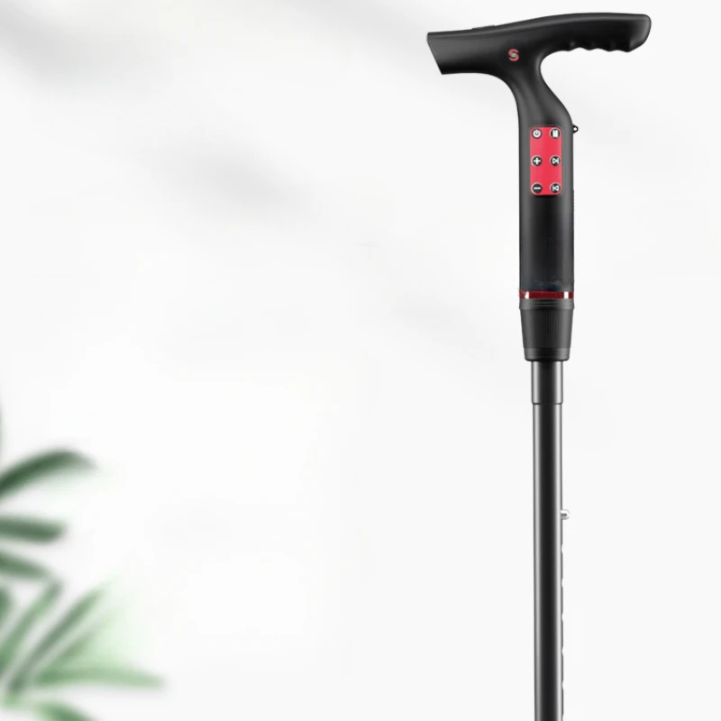 

Smart crutches, anti-slip gps positioning crutches for the elderly, anti-fall multi-function phone cane