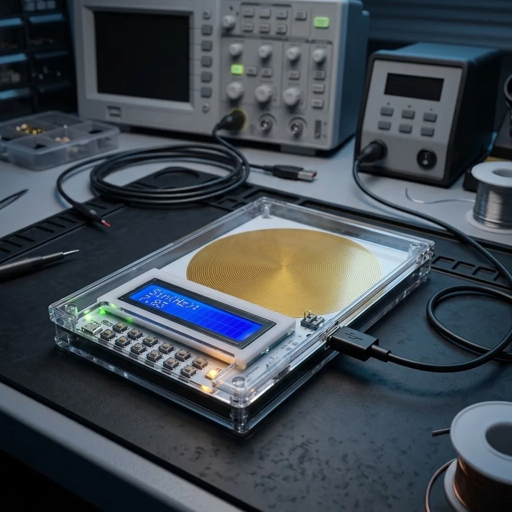 Adjustable For Frequency FM Generator for Schumann Resonance 0.1Hz-99999Hz Easy Keypad Operation No PC Required