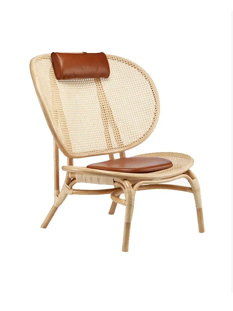 

Sofa Quiet Style Furniture Indonesia Rattan Chair Backrest B & B Balcony Leisure Chair Rattan Chair