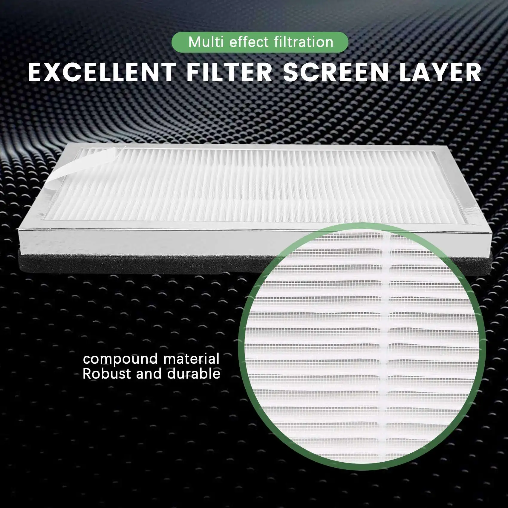 L73A 2025-2 Pcs Replacement Filters For Medify MA-15 Air Purifier, H13 True HEPA And Activated Carbon Filters,3 In 1 Pre-Filters