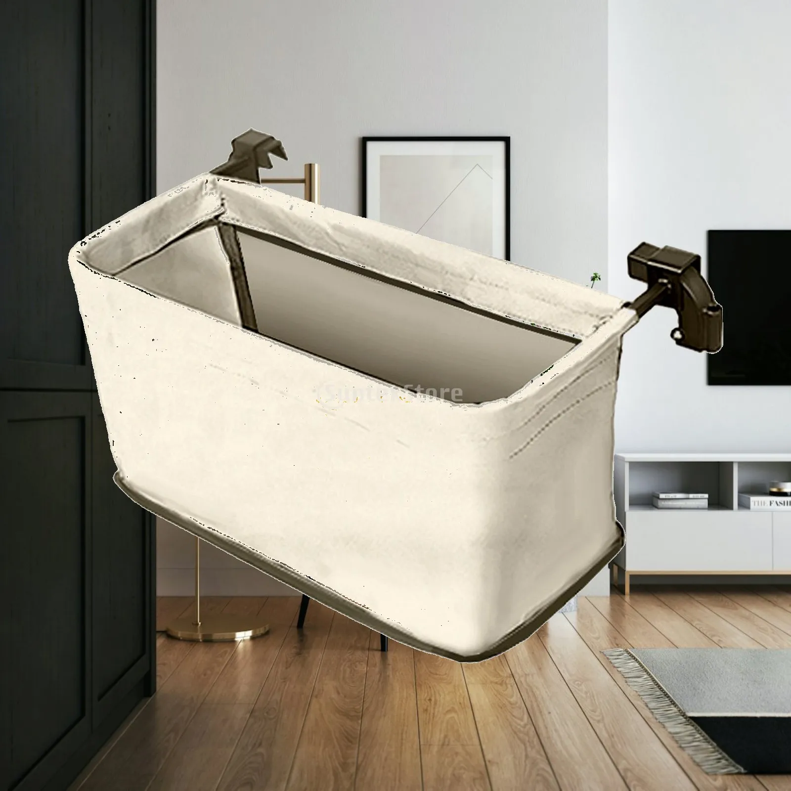 Wagon Cart Tail Bag Detachable Grocery Bag Waterproof Heavy Duty Wagon Basket for Garden Picnic Trolley Cart Outdoor Beach