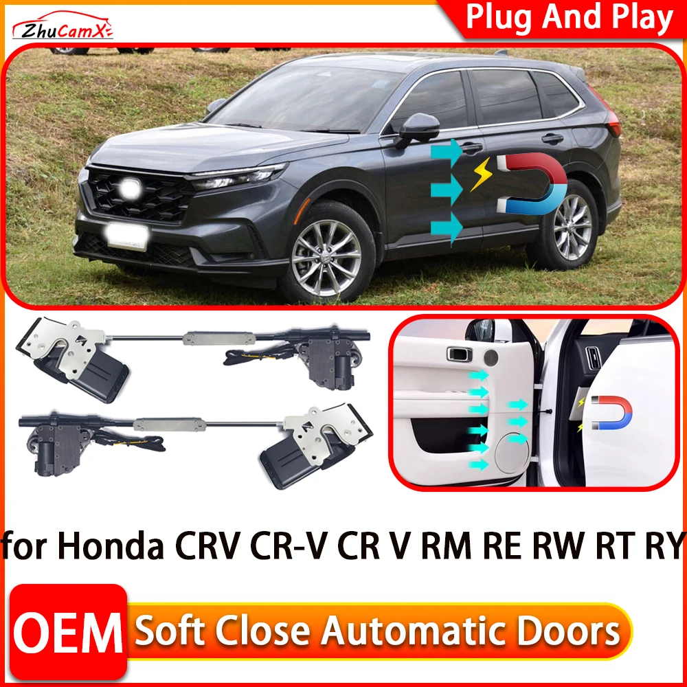 for Honda CRV CR-V CR V RM RE RW RT RY Car Automatic Electric Soft Close Door Closer Power Closing Door Comfort Closing System