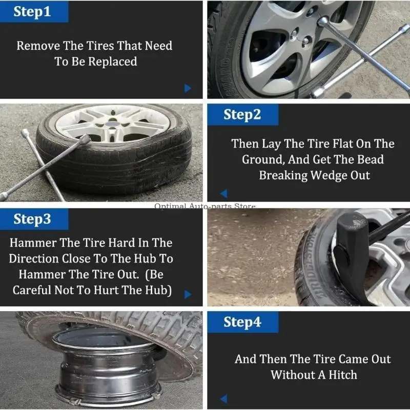 

Profession Tire Bead Breaker Tool for Car, Truck, Motorcycle, Bus, Farm Tractors