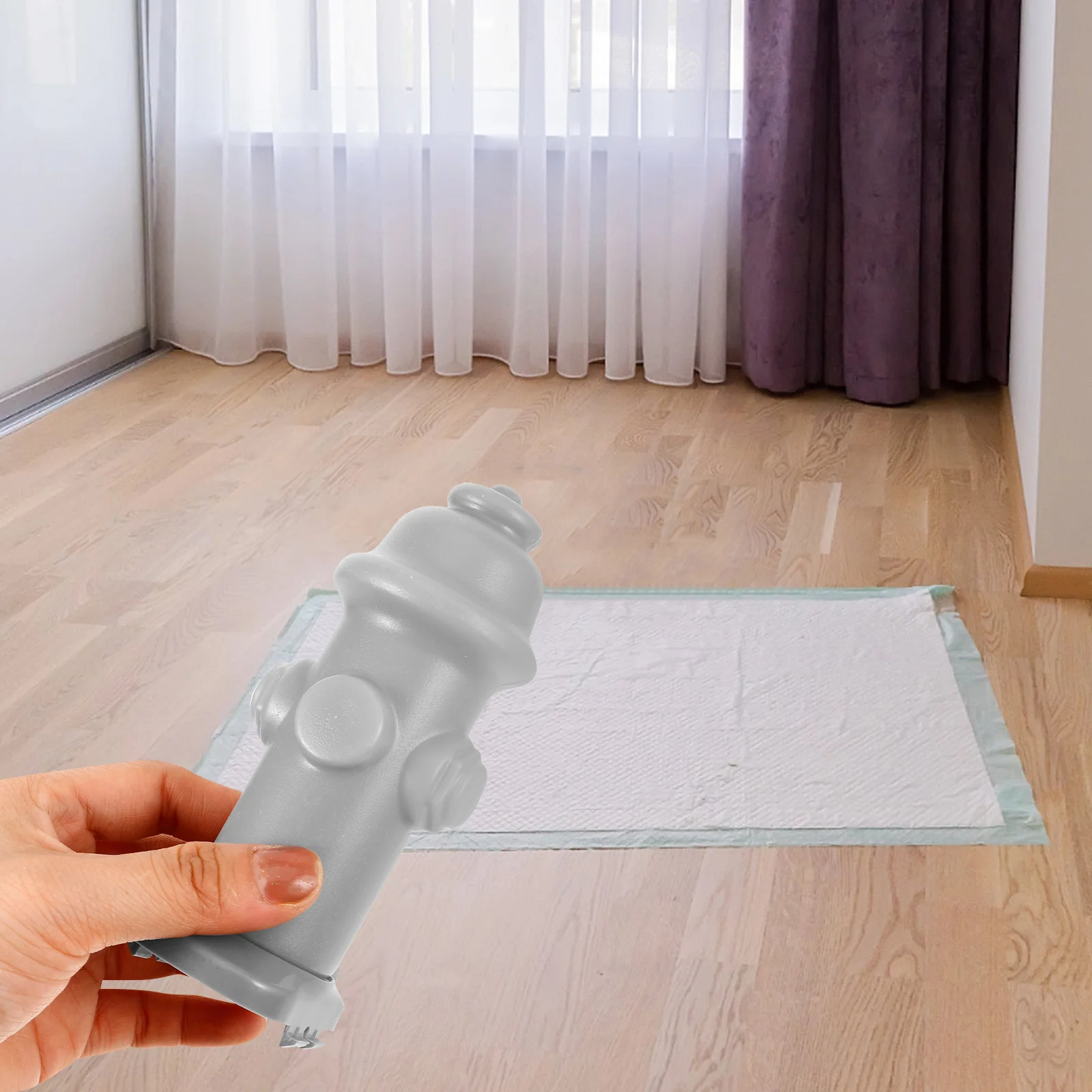 

Plastic Dog Urine Post Training Potty Tray for Pets Indoor Toilet Habit Development and Clean Living Dog Toilet Urine Column