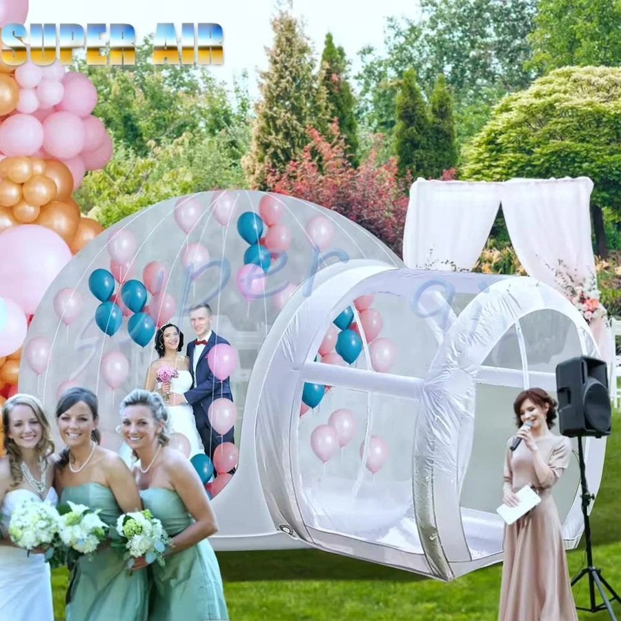 2025 ฟรีสไตล์ Inflatable 3 M PVC Bubble House Inflatable ของเล่นเด็กกลางแจ้ง Commercial ปราสาทสําหรับขาย